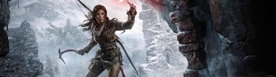بک گراند Tomb Raider با گرافیک خیره کننده و کیفیت بالا