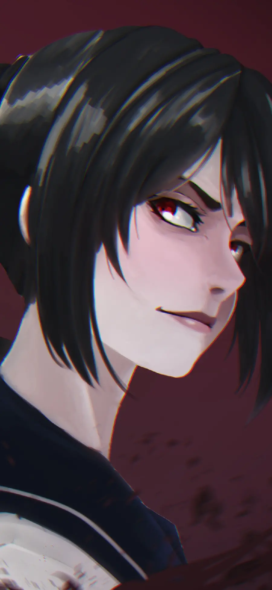قاب عکس با طرح بازی yandere simulator برای دکوراسیون دیواری