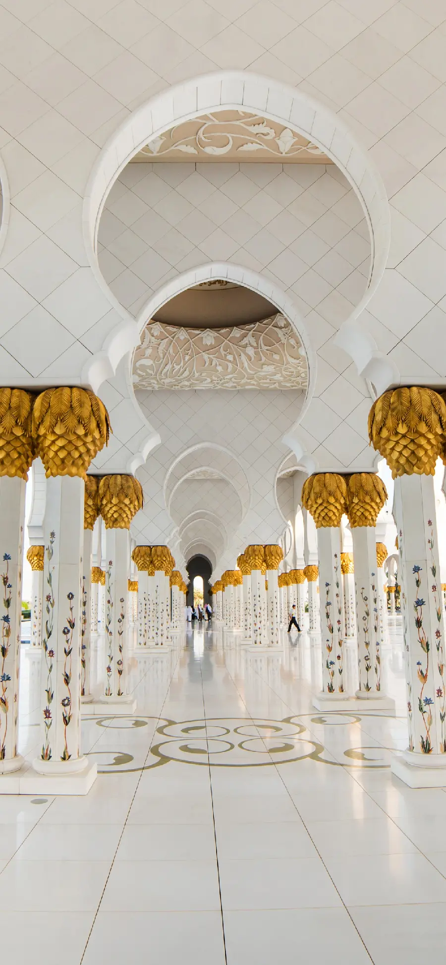 خرید پوستر دیواری مسجد شیخ زاید با طراحی زیبا و قیمت ارزان