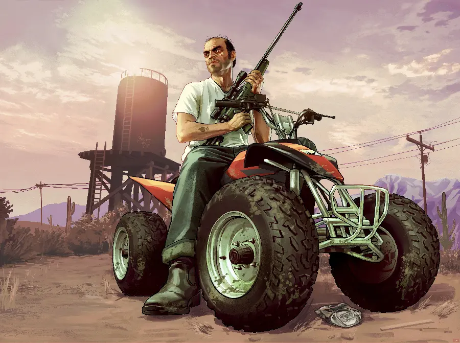 خرید تابلو دکوراتیو GTA 5 با قیمت مناسب