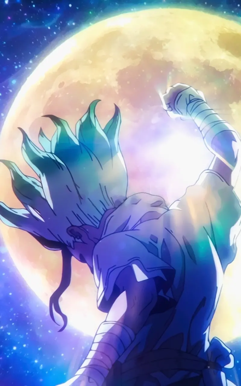 چاپ پوستر خرید تخته شاسی انیمه دکتر استون با ارزانترین قیمت و شیک