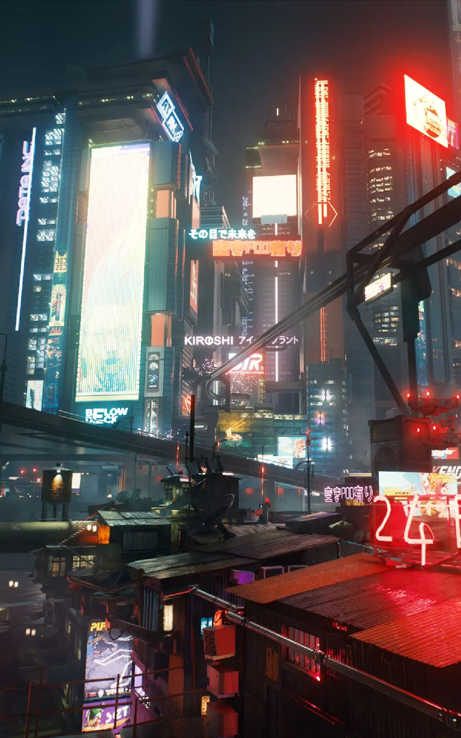 چاپ تابلو دیواری بازی Cyberpunk 2077 با بهترین قیمت