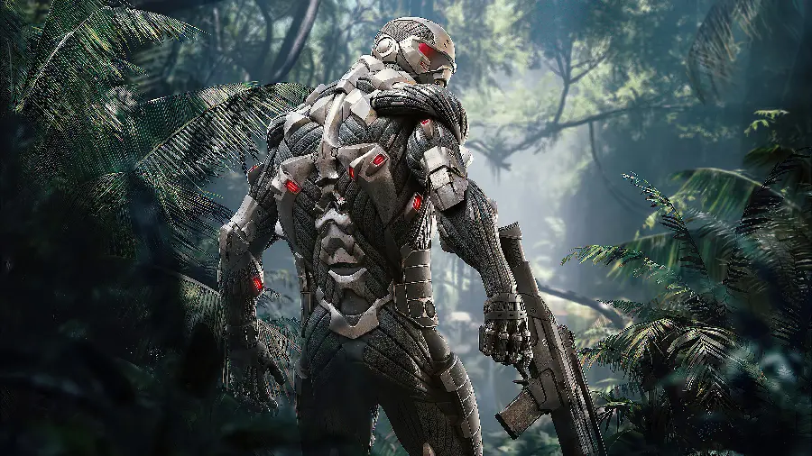 چاپ پوستر تابلو دیواری بازی Crysis Remastered با طرح شخصیت Nomad