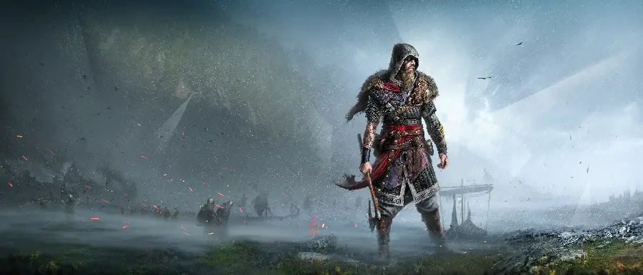 چاپ پوستر خرید تابلو قابدار بازی Assassin's Creed Valhalla