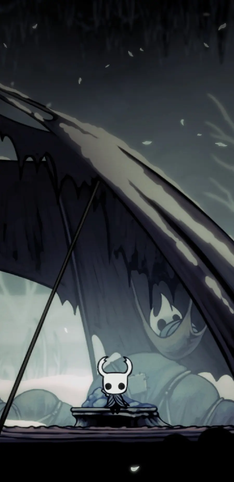 قاب عکس دکوراتیو با طرح بازی hollow knight برای اتاق گیمینگ