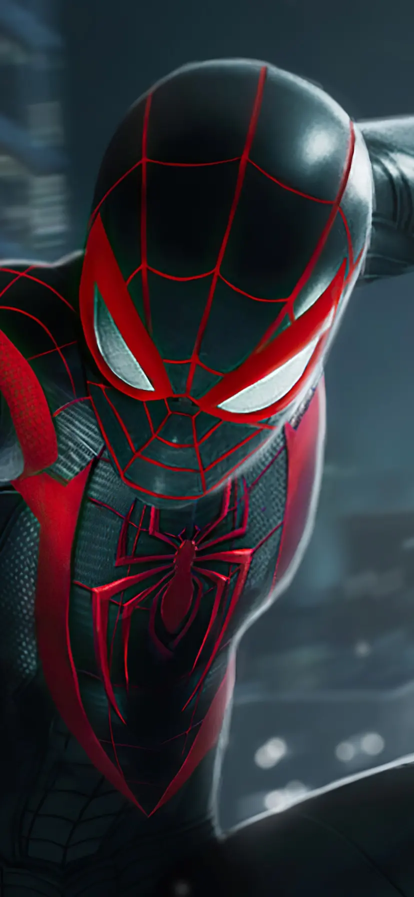 قاب عکس با طرح بازی marvels spider man miles morales برای اتاق بازی