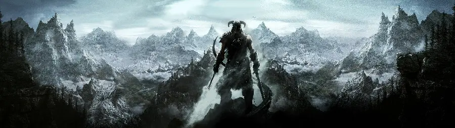 تصویر زمینه بازی Skyrim با طراحی منحصر به فرد و کیفیت بالا