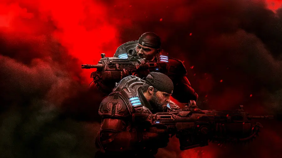 تابلو دیواری gears-5-marcus-fenix با کیفیت بالا برای اتاق
