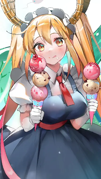 تابلو عکس انیمه Miss Kobayashis Dragon Maid برای دکوراسیون