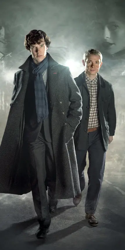 خرید تابلو دیواری سریال Sherlock با قیمت ارزان