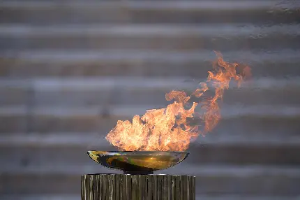 تصویر پس زمینه شعله المپیک با کیفیت اچ دی و رزولوشن بالا