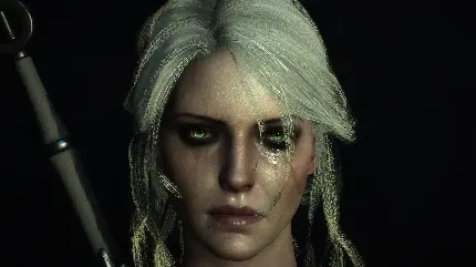 خرید تابلو دیواری The Witcher 3 با طرح Ciri برای گیم نت