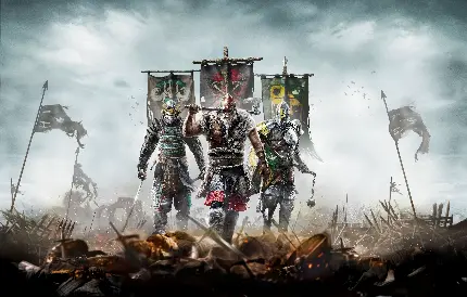 پوستر سه بعدی بازی for honor برای اتاق با قیمت مناسب