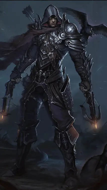 تابلو شاسی بازی Diablo III Reaper Of Souls با چاپ با کیفیت