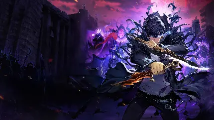 پوستر دیواری solo-leveling-game با بهترین قیمت برای اتاق