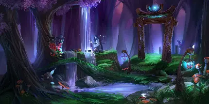چاپ پوستر دیواری بازی World of Warcraft با کیفیت بالا