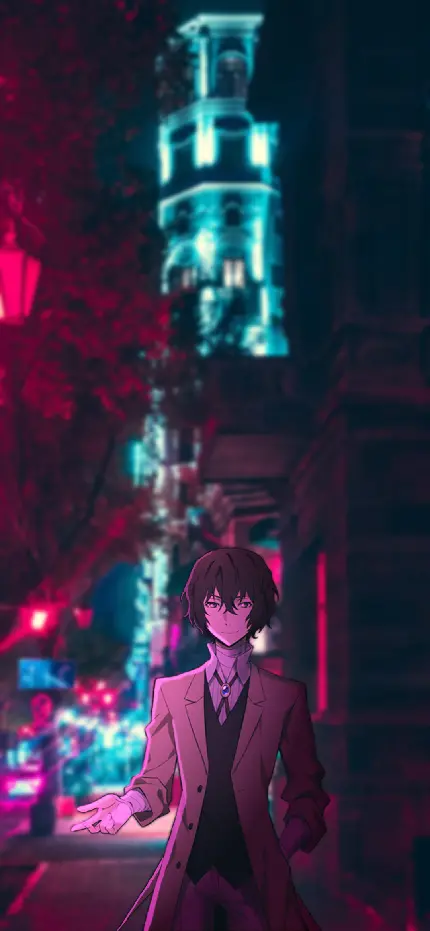 پوستر سه بعدی انیمه Bungou Stray Dogs