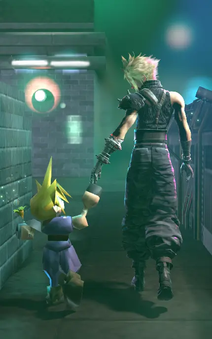 پوستر دیواری گیمینگ Final Fantasy VII با چاپ عالی