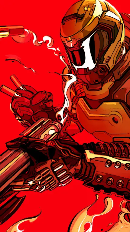 تابلو شاسی doom eternal برای اتاق بازی با گارانتی مادام العمر