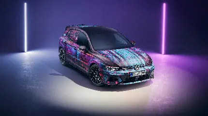 خرید پوستر دیواری فولکس واگن گلف GTI با ارزانترین قیمت