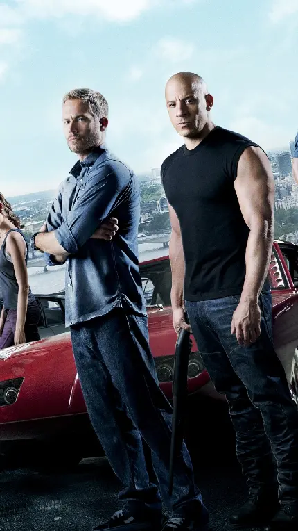 تابلو شاسی فیلم Fast and Furious 6 با چاپ عالی