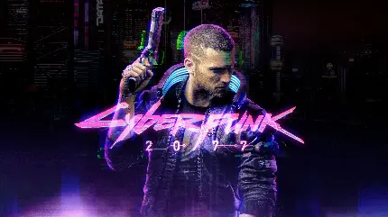 تابلو دکوراتیو گیمینگ cyberpunk 2077 با چاپ با کیفیت برای اتاق