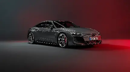 سفارش پوستر دیواری آئودی RS e-tron GT با کیفیت بالا برای پذیرایی