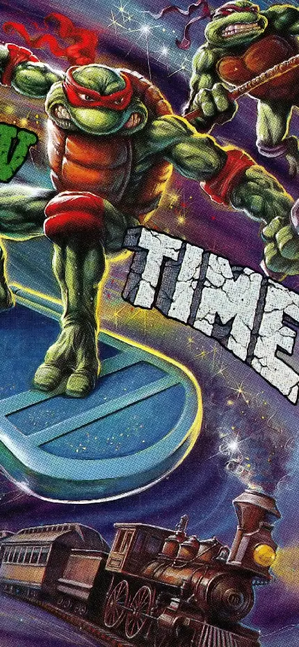 تابلو دکوراتیو بازی Teenage Mutant Ninja Turtles برای اتاق خواب