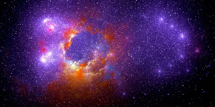 خرید تابلو دیجیتال سحابی با کیفیت بالا برای اتاق خواب