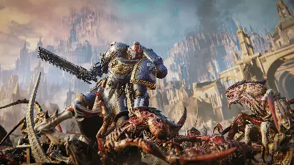 تابلو شاسی گیمینگ Warhammer 40K برای دکور دیواری