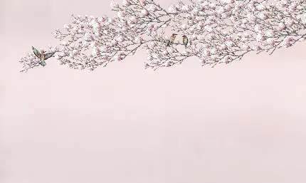 چاپ پوستر خرید تابلو دکوراتیو بزرگ از گل ماگنولیا با چاپ با کیفیت