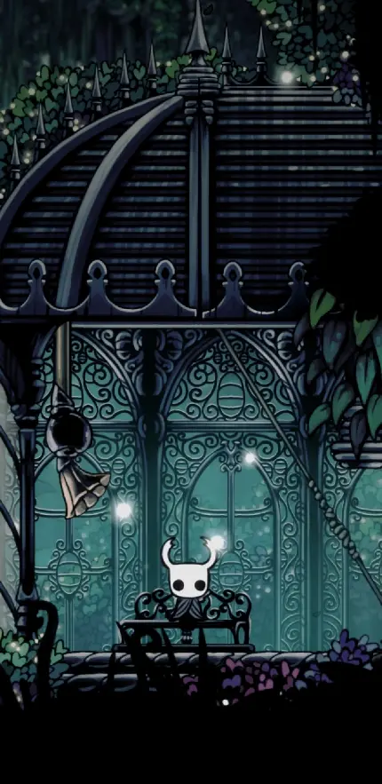 تابلو دیواری hollow knight با گارانتی مادام العمر برای اتاق بازی