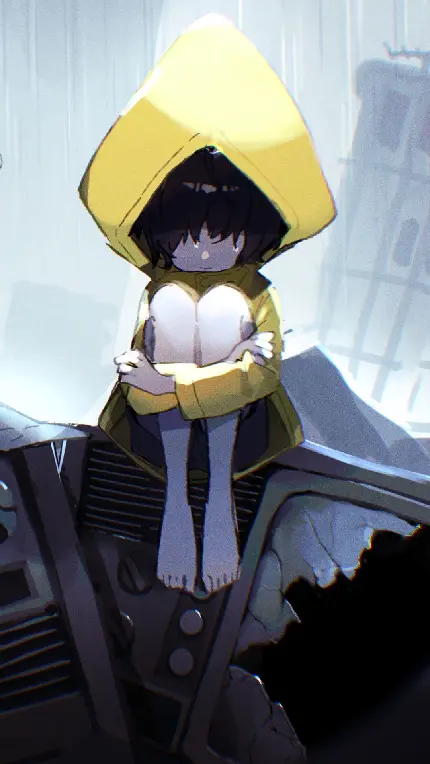 تابلو دکوراتیو little nightmares ii برای اتاق گیمینگ با کیفیت بالا