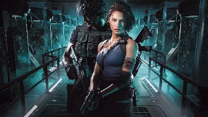 سفارش تابلو دیواری Resident Evil 3 با چاپ با کیفیت