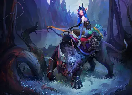 خرید تابلو Dota 2 با طرح دیجیتال آرت