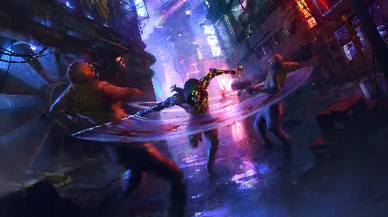 خرید تابلو دکوراتیو Ghostrunner برای منزل با قیمت ارزان