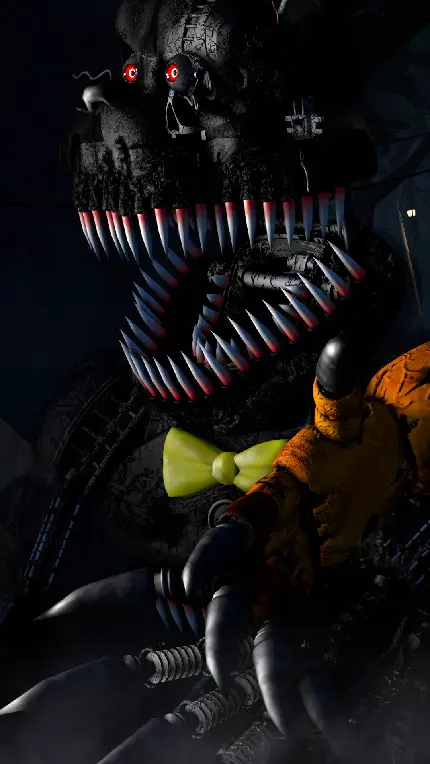 تابلو شاسی five nights at freddys 4 برای اتاق بازی با کیفیت بالا
