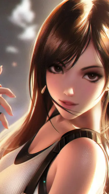 تابلو بازی final fantasy vii remake برای اتاق گیمینگ با گارانتی مادام العمر
