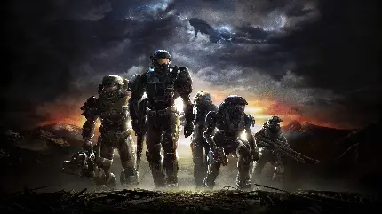پوستر دیواری بازی Halo Reach با رزولوشن بالا برای اتاق