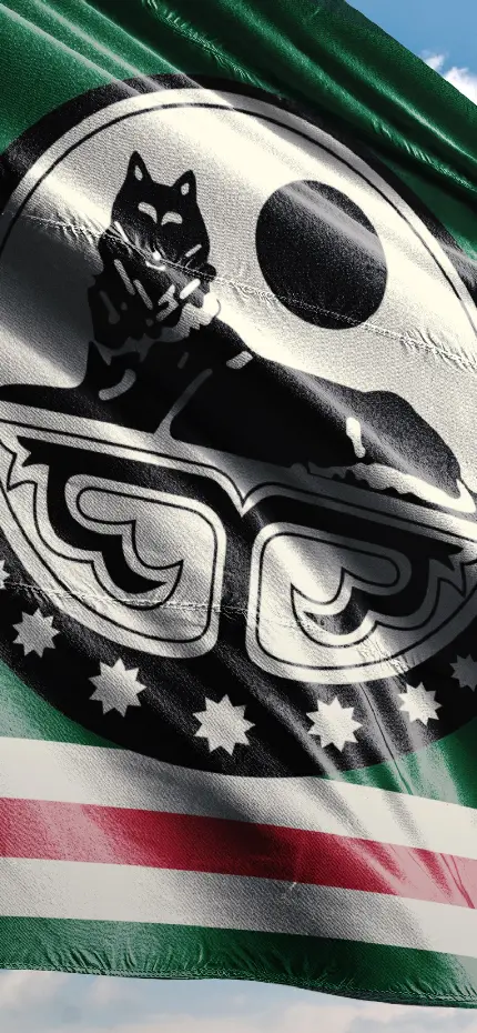 قیمت خرید شاسی عکس پرچم چچن با چاپ کیفیت بالا و ارزان نو