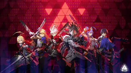پوستر سه بعدی بازی blazblue entropy برای اتاق با کیفیت بالا