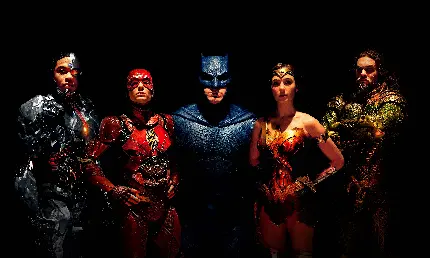خرید تابلو شاسی فیلم Justice League با کیفیت عالی