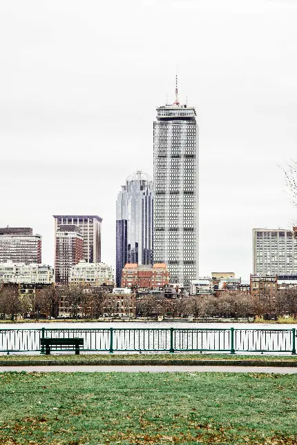 خرید چاپ تابلو شهر بوستون با قیمت ارزان برای پذیرایی