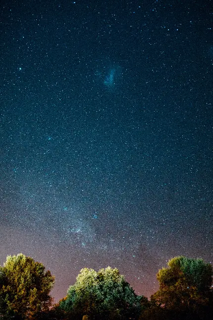 سفارش تابلو دکوراتیو آسمان شب پرستاره برای اتاق خواب