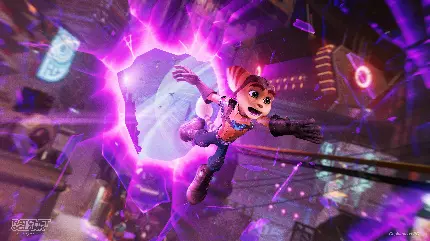 پوستر گیمینگ ratchet clank rift برای دیوار اتاق با بهترین کیفیت