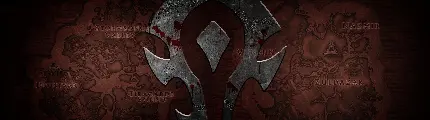 چاپ پوستر بک گراند هورد از World of Warcraft با رزولوشن 3840x1080