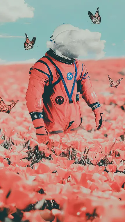 خرید تابلو دیواری طرح Astronaut با قیمت ارزان