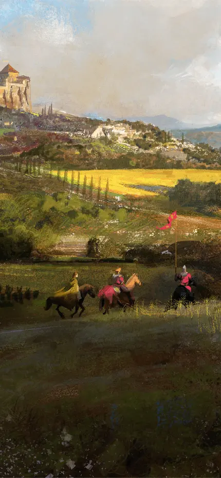 خرید تابلو کروسیدر کینگز 3 با طرح پادشاهی برای دفتر