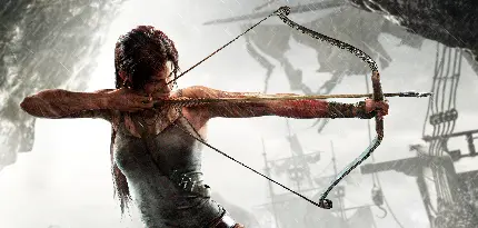 چاپ پوستر بک گراند Tomb Raider با طراحی واقعی و کیفیت فول اچ دی