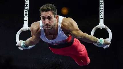 چاپ پوستر دانلود رایگان والپیپر دسکتاپ 4k حلقه ژیمناستیک با کیفیت اولترا اچ دی